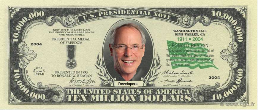 10M-Dollar bill